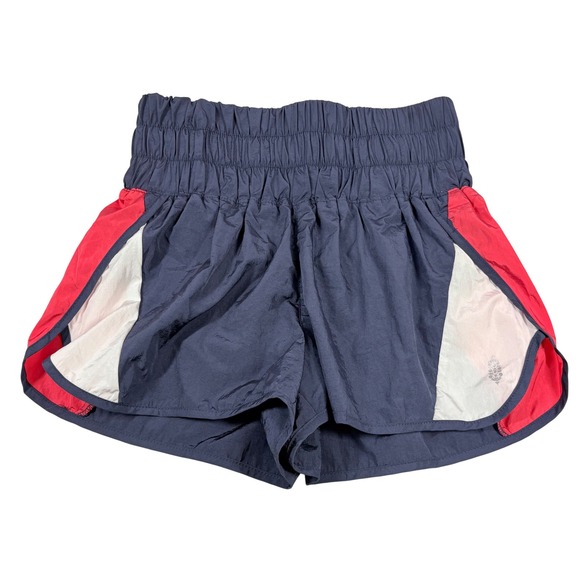 FP Movement by Free People Pants - FREE PEOPLE Movement The Way Home Short Red Blue Womens Size Medium Athletic USA